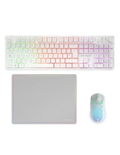 Mars Gaming Combo MCPWXWES GAMING 3IN1 RGB Blanco
