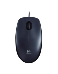 Logitech M90 ratón óptico 1000dpi USB negro