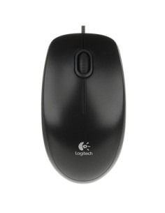 Logitech B100 Ratón Negro OEM