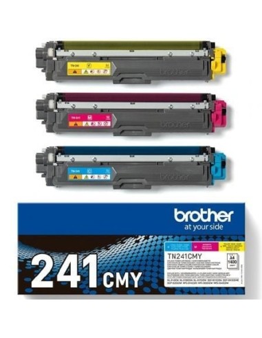 Tóner Original Brother TN241CMY Multipack/ Cian/ Magenta/ Amarillo