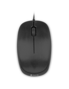NGS Raton óptico Flame 1000 Dpi Negro