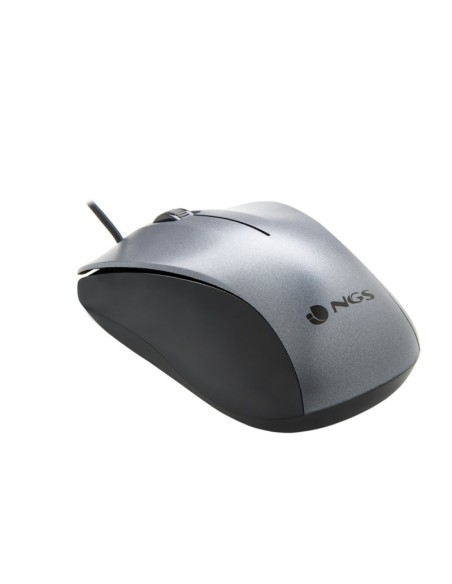 NGS Ratón Óptico WIRED GRAY