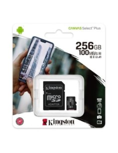 Kingston SDCS2/256GB microSD XC clase 10 256GB c/a