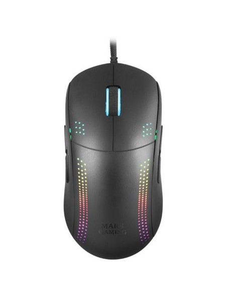 Mars Gaming Ratón MMPRO ULTRALIGHT RGB BLACK