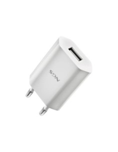 NGS Cargador pared blanco USB 5V2A/10W