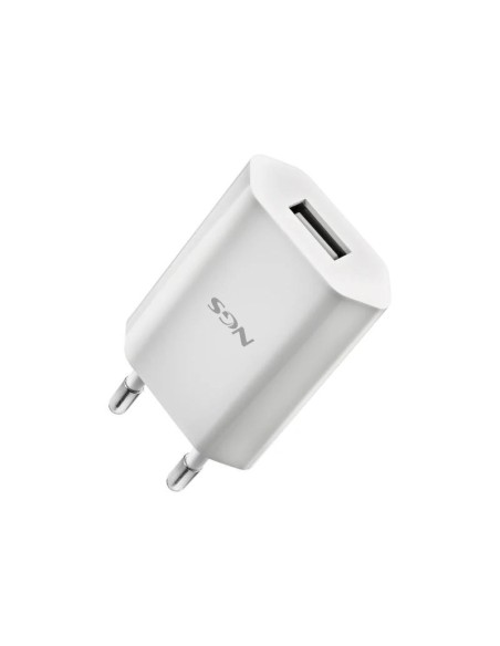 NGS Cargador pared blanco USB 5V2A/10W