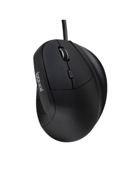iggual Ratón ergonómico vertical USB ERGO-V