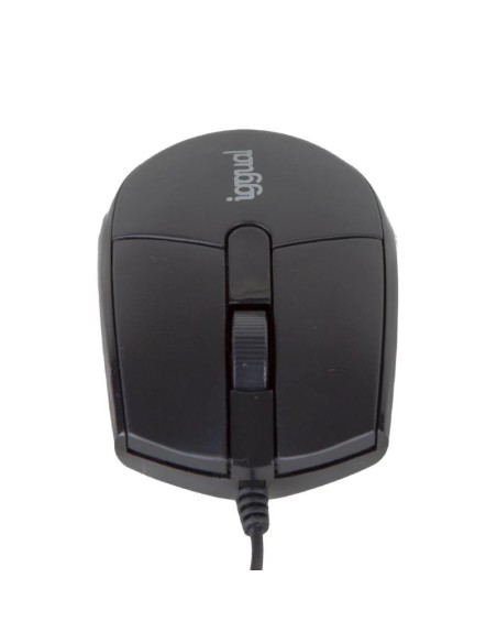 iggual Ratón óptico COM-BASIC3-800DPI negro