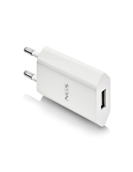 NGS Cargador pared blanco USB 5V2A/10W