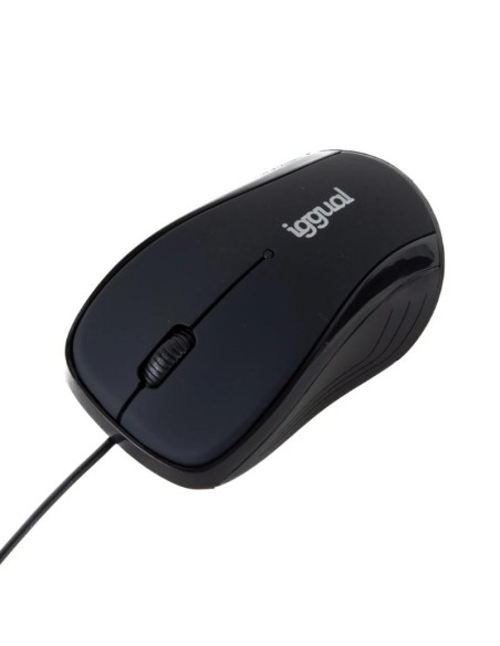 iggual Ratón óptico XS-KIDS-1600DPI negro