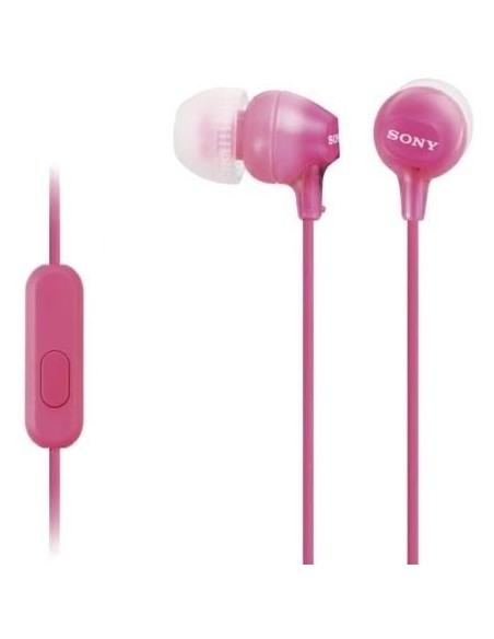 Auriculares Intrauditivos Sony MDR-EX15APPI/ con Micrófono/ Jack 3.5/ Rosas