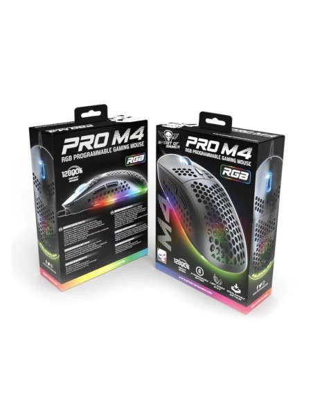 Spirit of Gamer Ratón Pro M4 Black
