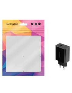 Nanocable Cargador 1 x USB 5V-2'1A Negro 2