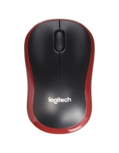 Logitech Ratón Inalámbrico M185 Rojo 2