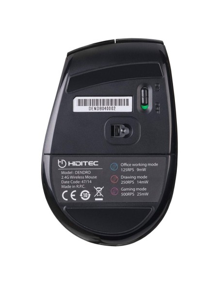 Hiditec Ratón Inalámbrico Dendro Avago A3000 Progr