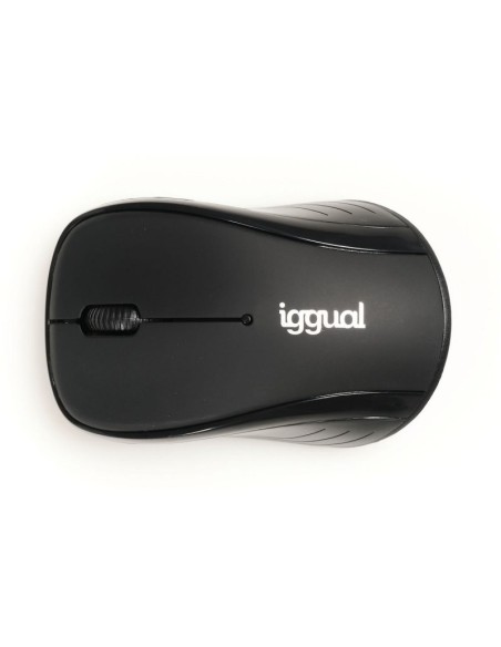 iggual Ratón inalámbrico WOM-BASIC-1600DPI negro