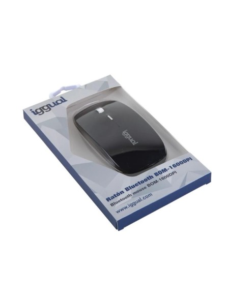 iggual Ratón Bluetooth BOM-1600DPI negro