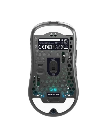 Cherry Xtrfy Ratón RGB 400-16.000 dpi inal. Black