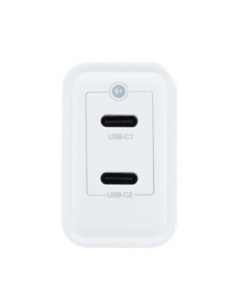 Coolbox Cargador Gan 35W USB-C/USB-C PARED