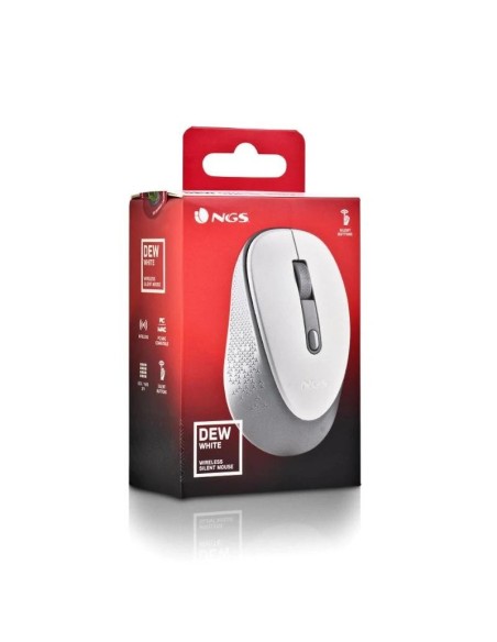 NGS RATON INALAMBRICO 800/1600DPI Blanco