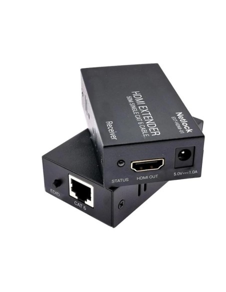 Netlock Extensor HDMI por RJ45 CAT'6 hasta 50mt'