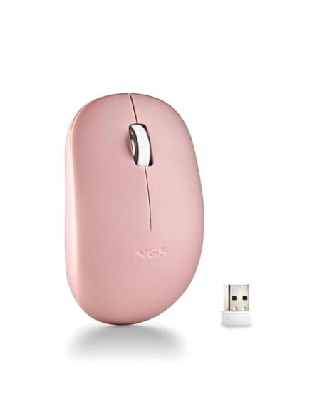 NGS Raton Fogpro Inalambrico Rosa