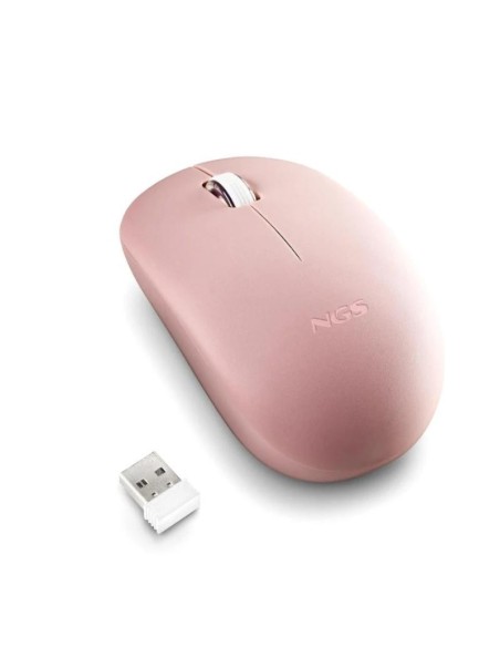 NGS Raton Fogpro Inalambrico Rosa