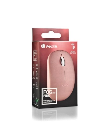 NGS Raton Fogpro Inalambrico Rosa