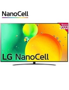 Televisor LG NanoCell 75NANO766QA 75'/ Ultra HD 4K/ Smart TV/ WiFi