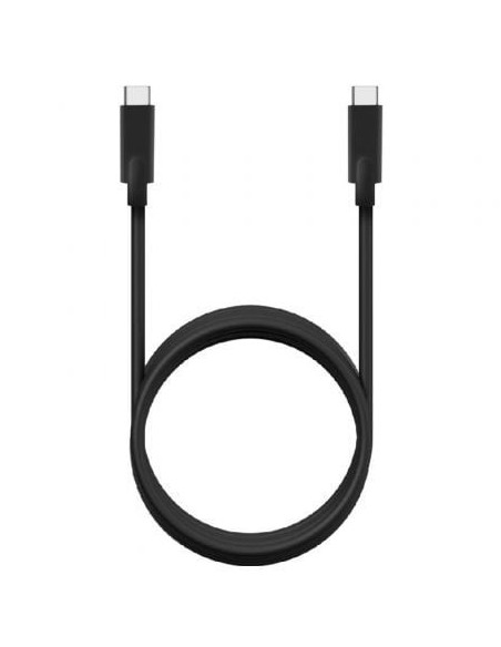 Cable USB 3.2 Tipo-C Aisens A107-0875/ USB Tipo-C Macho - USB Tipo-C Macho/ Hasta 100W/ 20Gbps/ 3m/ Gris