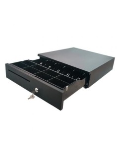 Cajón Portamonedas 10POS CP-405N/ Manual y Automático/ Negro