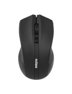 Nilox Ratón MOWI1001 Inalámbrico Amb.1600DPI Negro