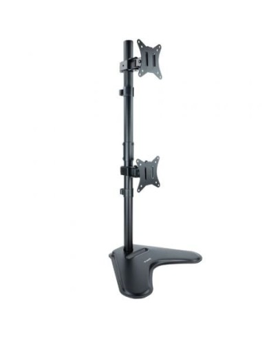 Soporte para 2 Monitores TooQ DB1703TNV-B/ hasta 9kg