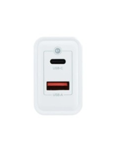 Coolbox Cargador Pared GAN 45W USB-C/USB-A 2
