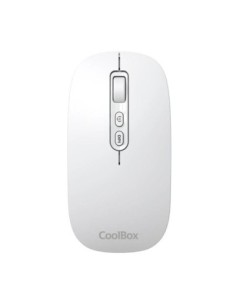 Coolbox Ratón W02-IA Inalámbrico RF+BT Blanco