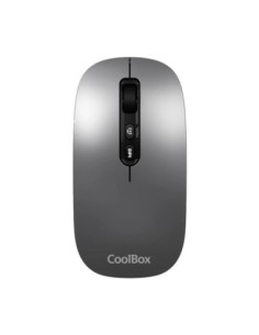 Coolbox Ratón W02-IA Inalámbrico RF+BT Gris