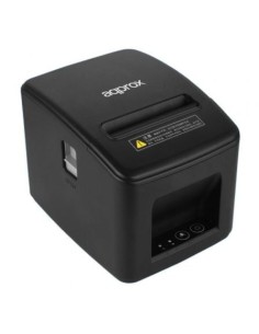 Impresora de Tickets Approx appPOS80AM-USBLAN/ Térmica/ Ancho papel 80mm/ USB-Ethernet-RJ11/ Negra