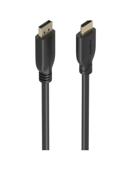 Cable Conversor Aisens A125-0922/ DisplayPort Macho - HDMI 4K Macho/ 10m/ Negro