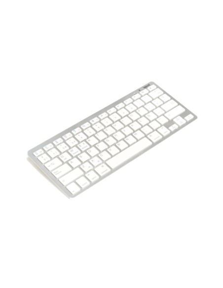 iggual Teclado Bluetooth Slim TKL-BT plata 2 canal