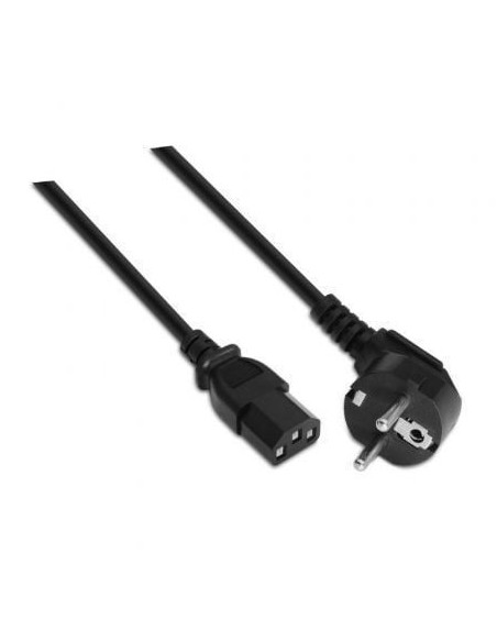 Cable Alimentación para CPU Aisens A132-0170/ CEE7 Macho - C13 Hembra/ Hasta 1500W/ 10m