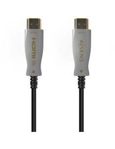 Cable HDMI 2.0 AOC 4K Aisens A148-0698/ HDMI Macho - HDMI Macho/ 100m/ Negro