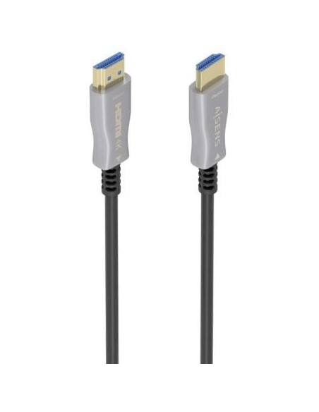 Cable HDMI 2.0 AOC 4K Aisens A148-0858/ HDMI Macho - HDMI Macho/ 10m/ Negro
