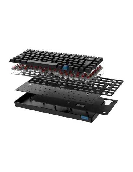 Hiditec teclado Gaming GM1K Switches red