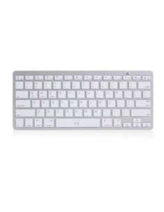 Ewent Teclado Bluetooth iOS/Android/Win Slim Plata