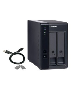 QNAP TR-002 Raid Expansion 2XHDD-Bay 1xUSB-C 3'2
