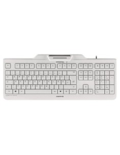 Cherry Teclado+Lector Chip Integrado (DNIe) Blanco
