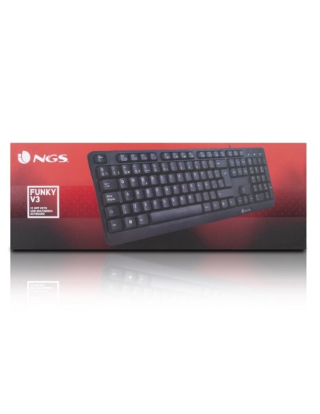 NGS Teclado Teclado Multimedia FUNKY V3