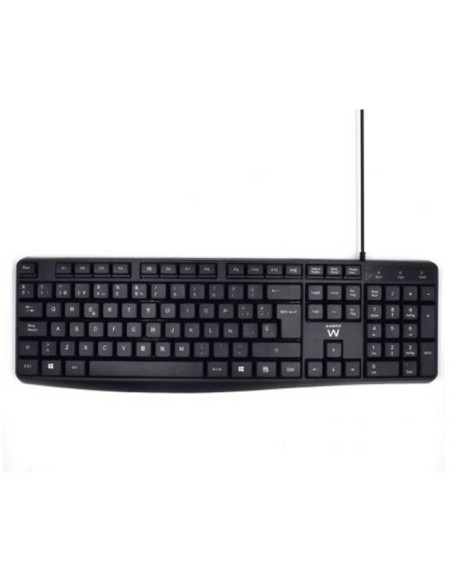 Ewent EW3001 teclado escritura silenciosa USB