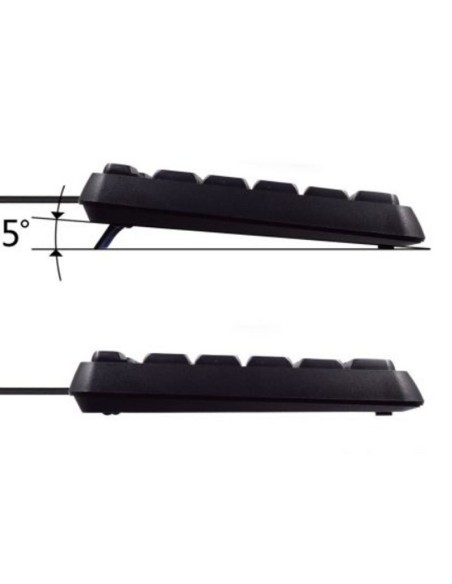 Ewent EW3001 teclado escritura silenciosa USB