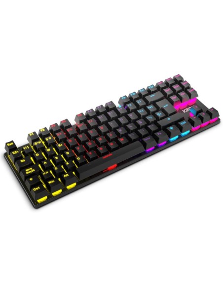 KROM Teclado Gaming NXKROMKASICTKL  TKL RAINBOW